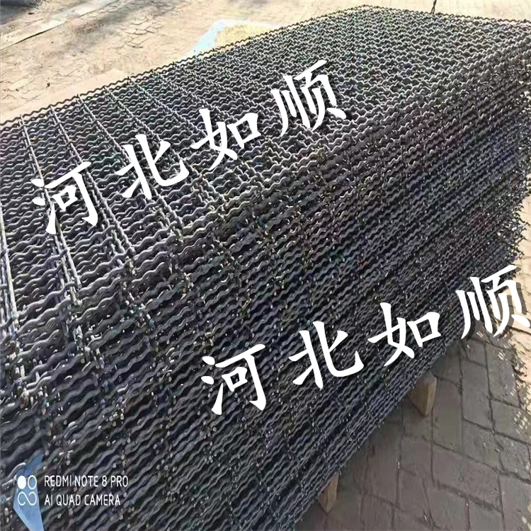 新型鋼筋編織網片握四周